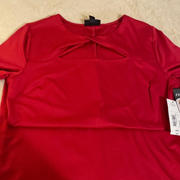 NWT vivid raspberry bold element pencil dress size large - Picture 2 of 4